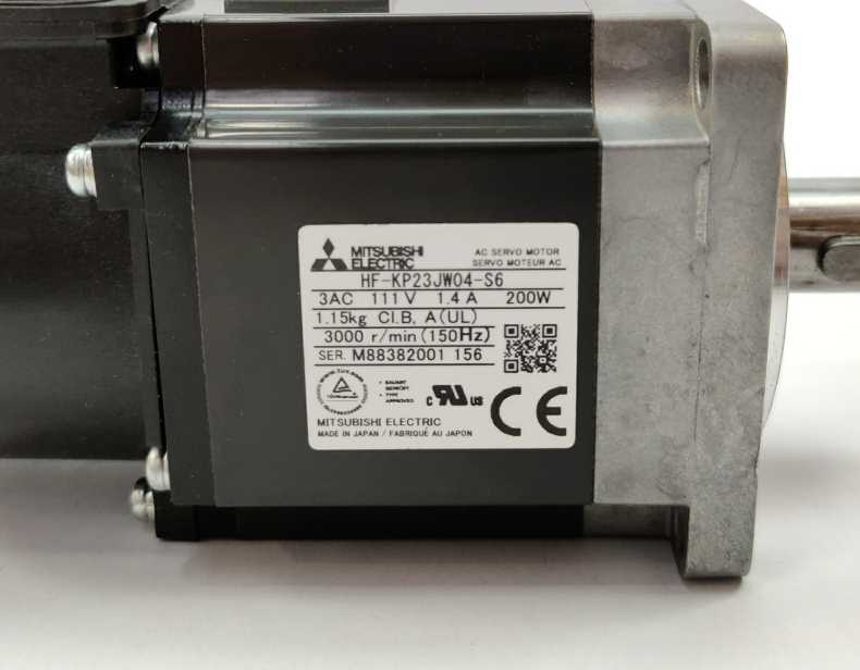 Mitsubishi HF-KP23JW04-S6 AC Servo Motor