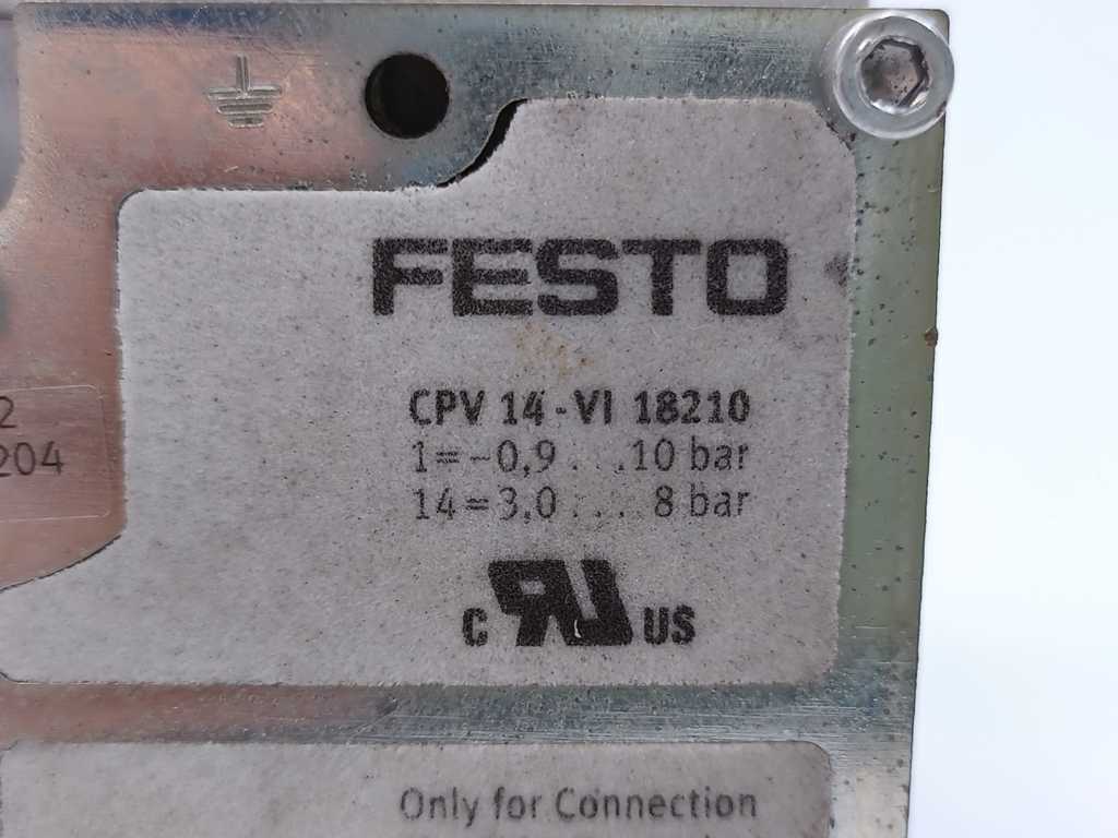 Festo 165811 Electrical Interface CPV14-GE-DI01-8 +152427, 18210
