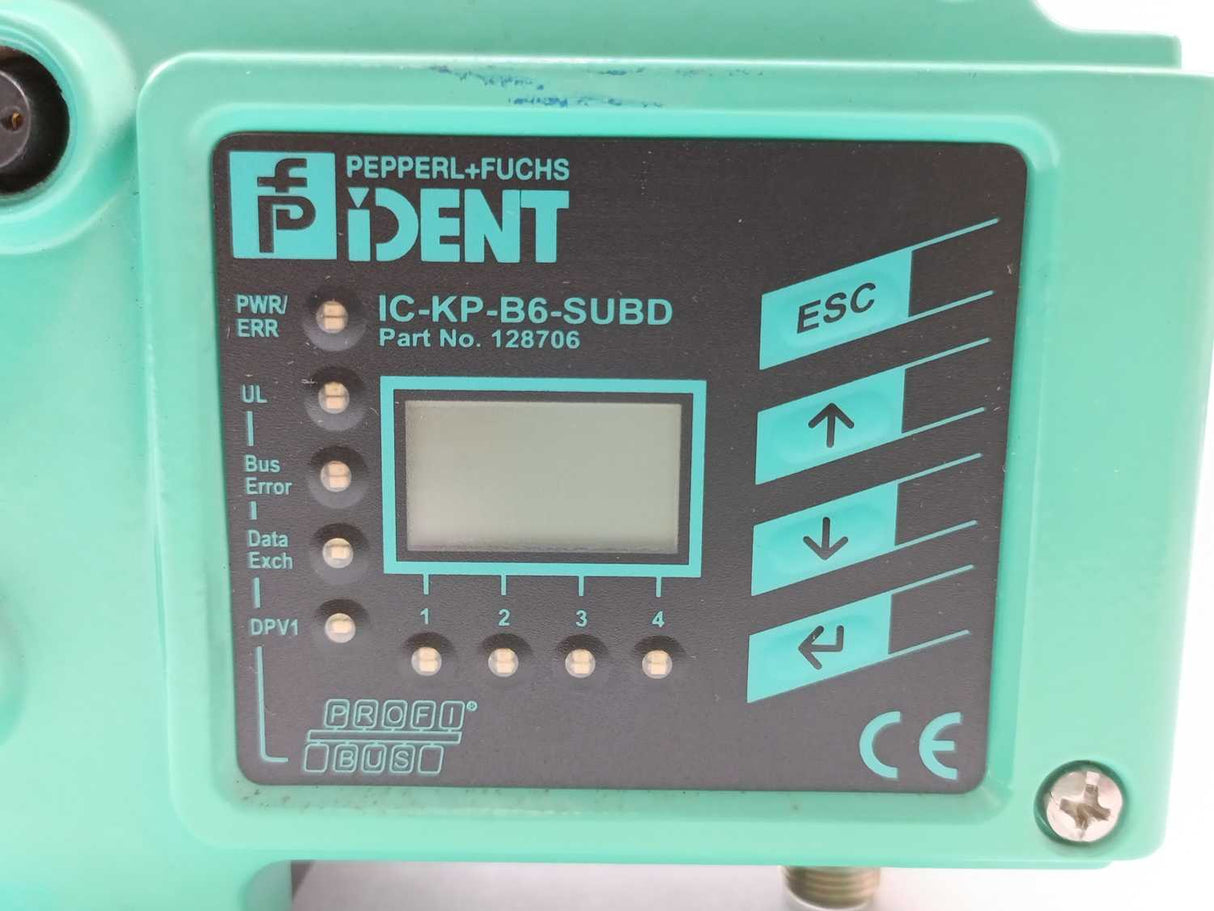 Pepperl+Fuchs 128706 IC-KP-B6-SUBD RFID Evaluation Unit
