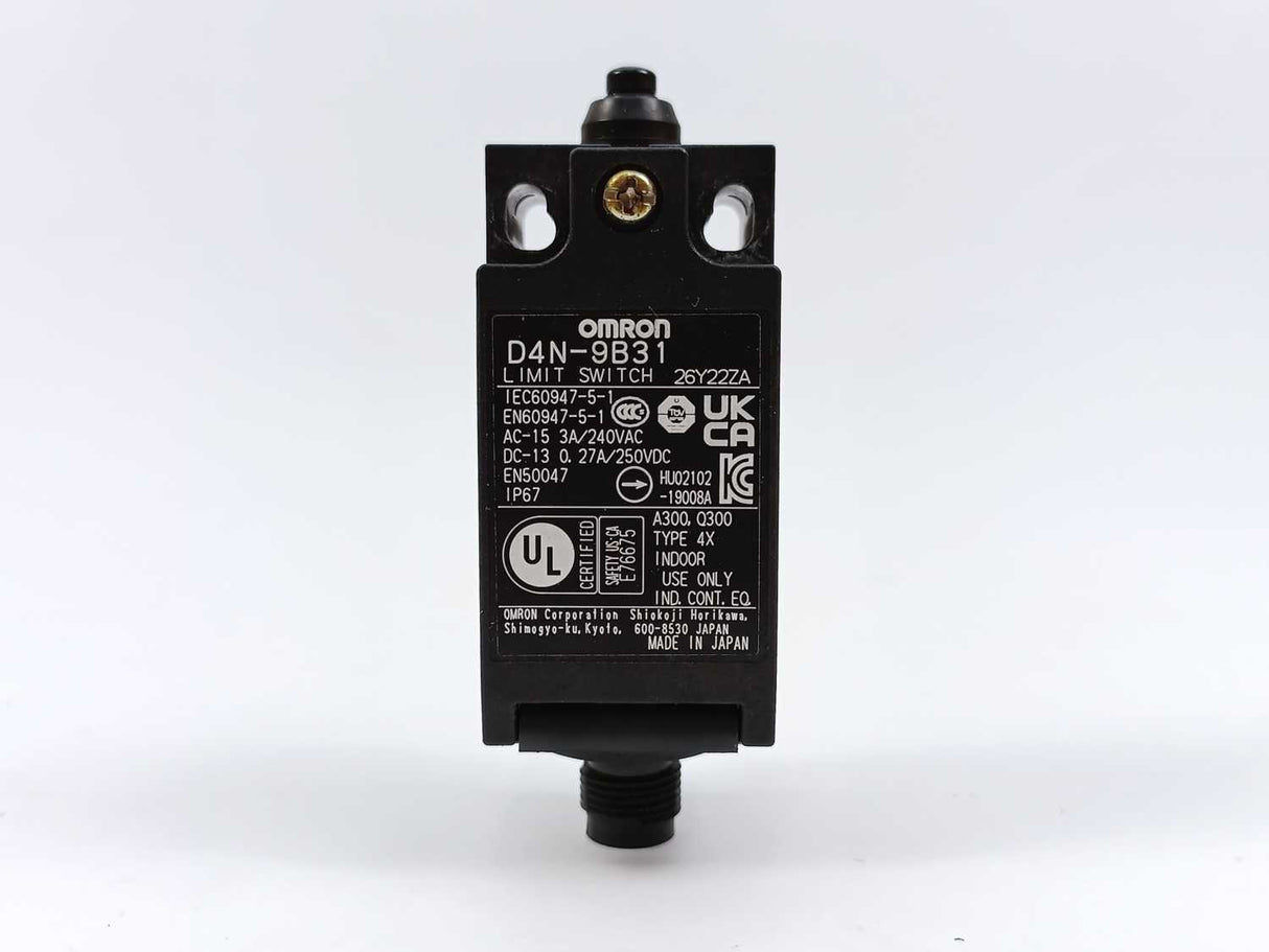 OMRON D4N-9B31 Safety Limit Switch