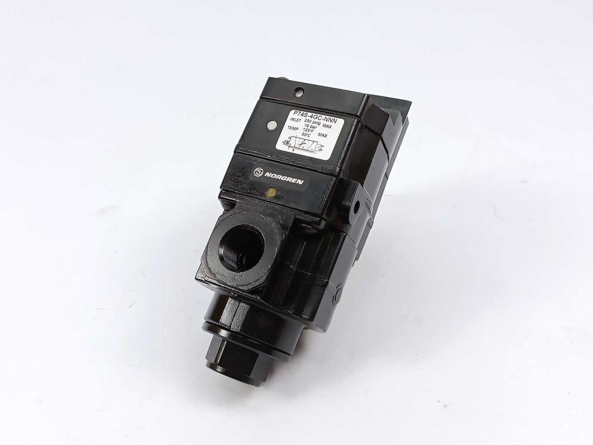 NORGREN P74S-4GC-NNN P74S-4GC-N1N Excelon soft start monitored dump valve