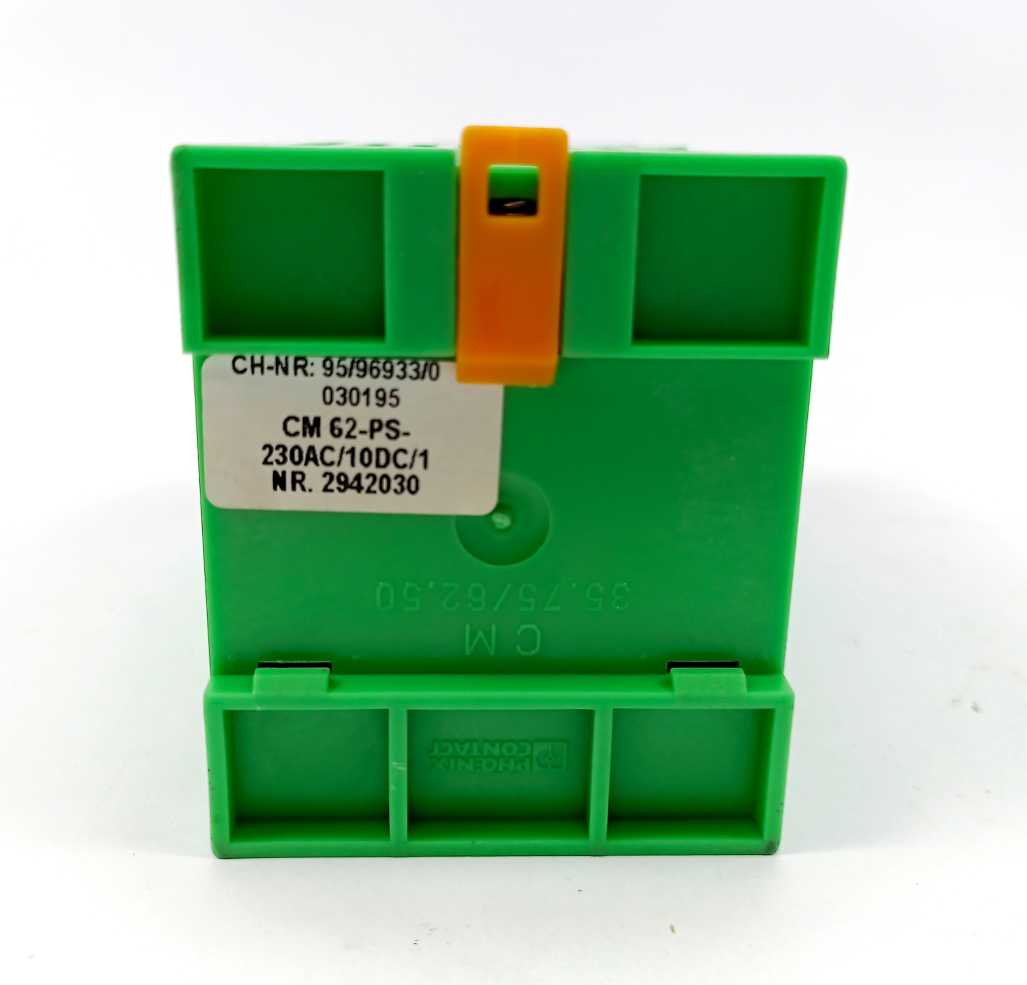 Phoenix Contact 2942030 CM 62-PS-230AC/10DC/1 Power Supply