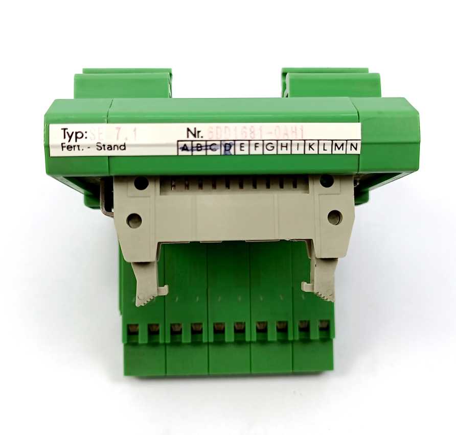 Siemens 6DD1681-0AH1 SIMADYN D Interface Module SE7.1