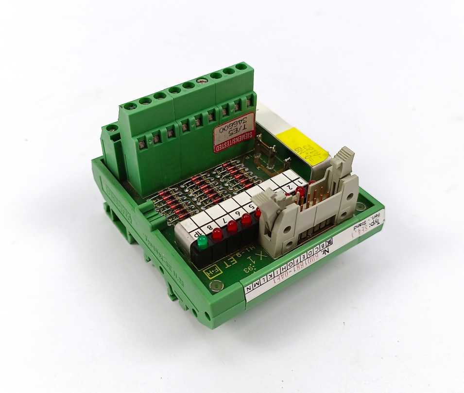 Siemens 6DD1681-0AE1 PLC Binary Display Current Input Module