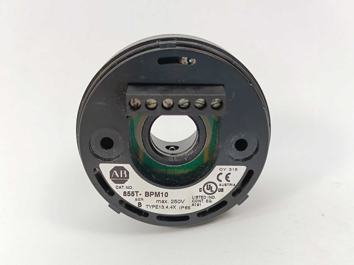 AB 855T-BPM10 Ser. B Stacking Light Base W/ 4 Color Lights