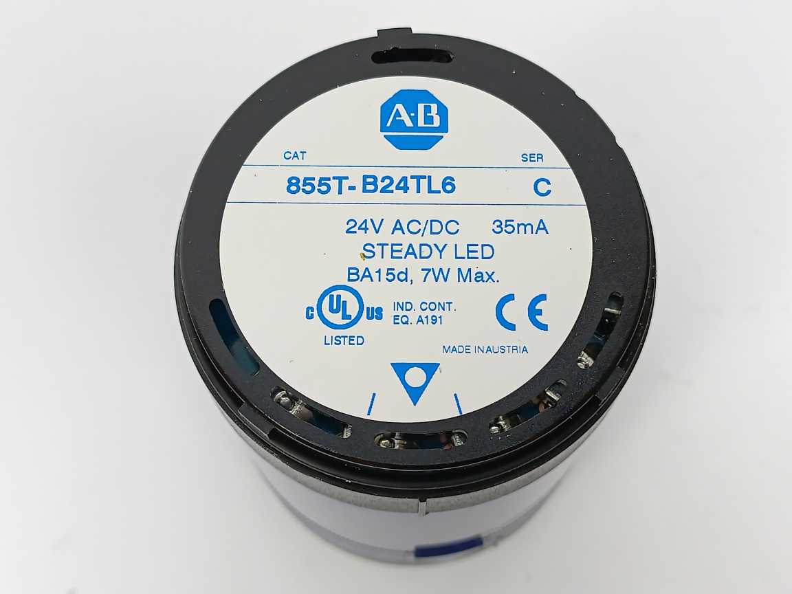 AB 855T-BPM10 Ser. B Stacking Light Base W/ 4 Color Lights