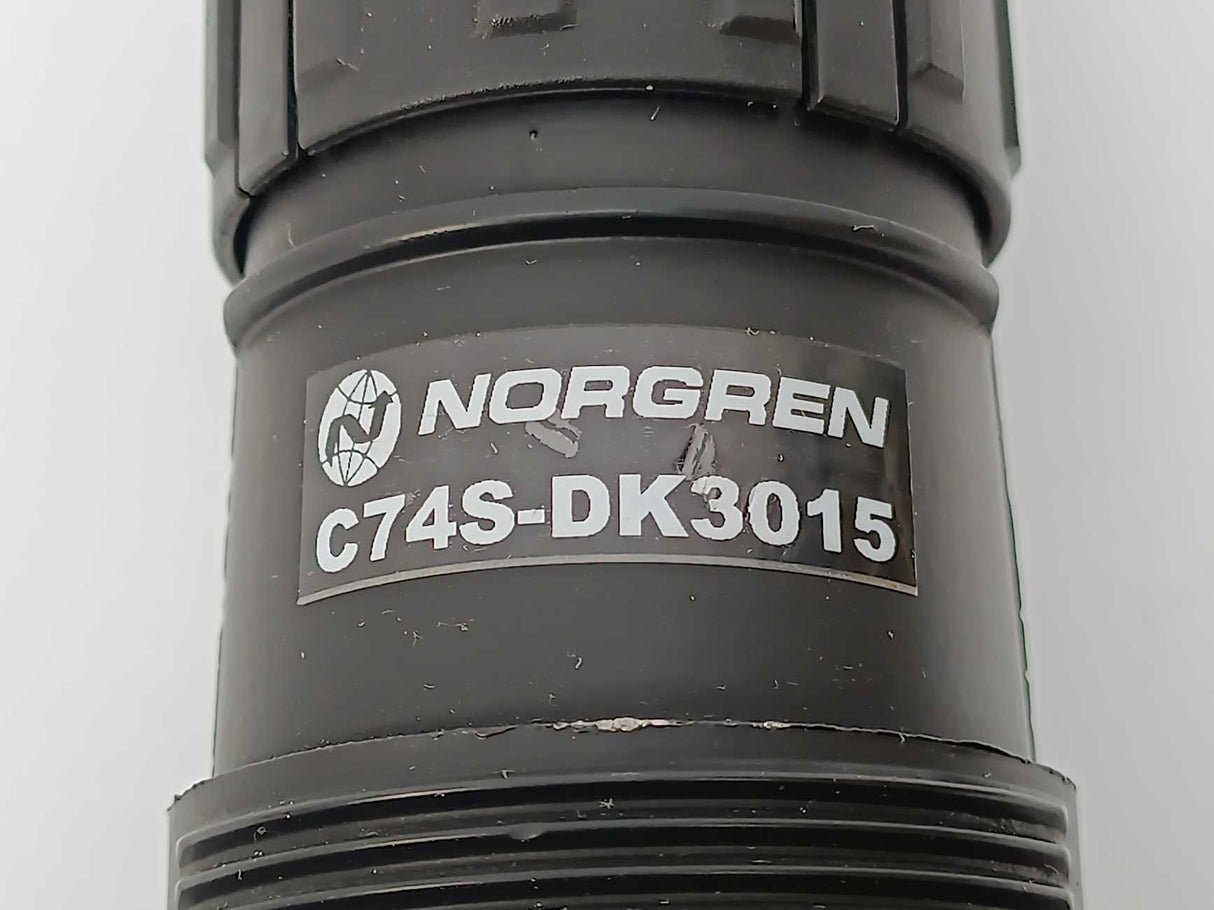 NORGREN C74S-DK3015 W/ EXCELON B74G-4GK-AD3-RMN