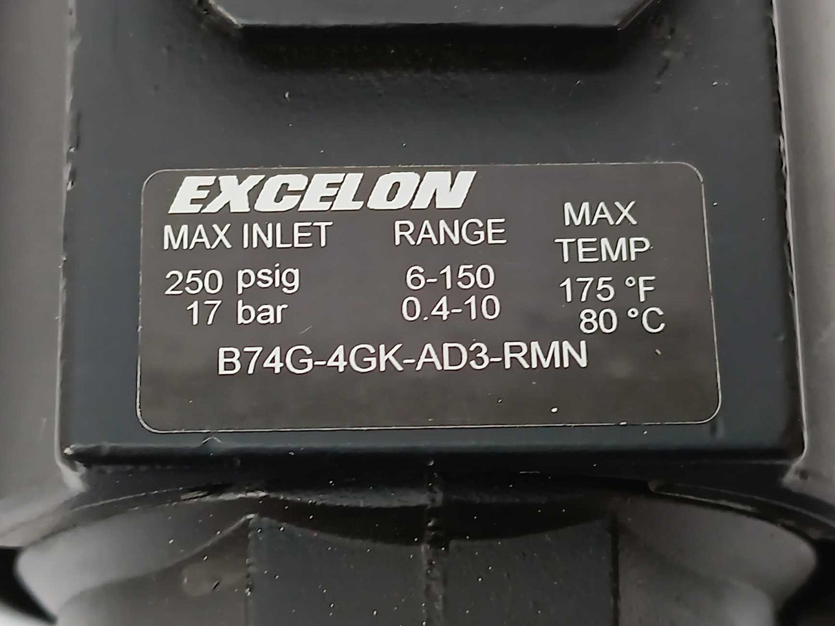 NORGREN C74S-DK3015 W/ EXCELON B74G-4GK-AD3-RMN