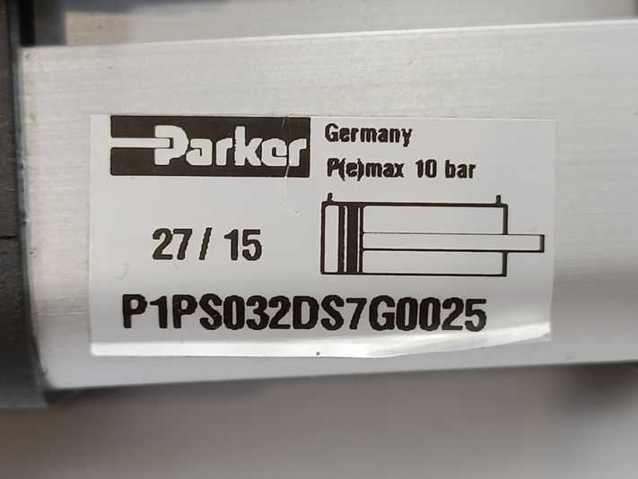 Parker P1PS032DS7G0025 P1P Compact Cylinder