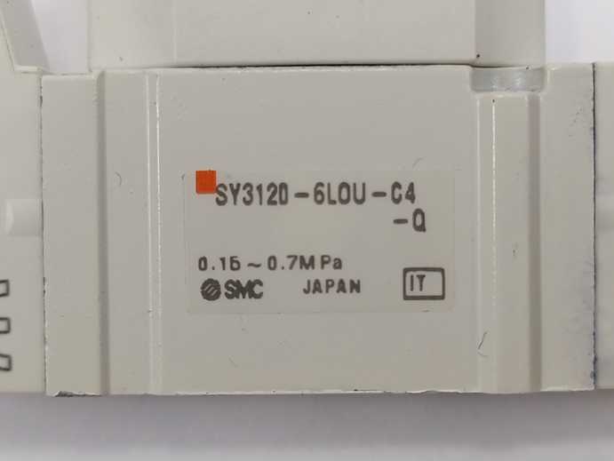 SMC SY3120-6LOU-C4-Q SY3000 5 Port Solenoid Valve, 0.15 ~ 0.7 M Pa