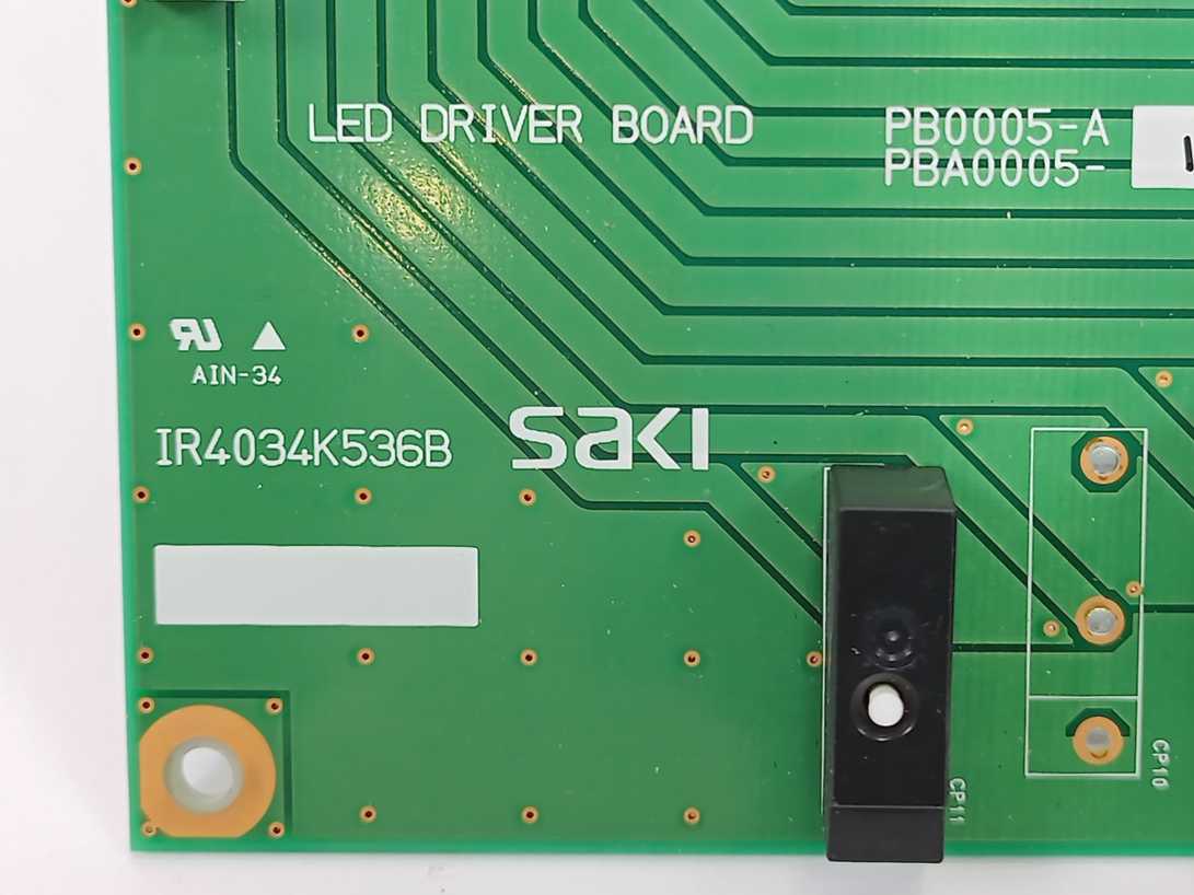 Saki IR4034K536B LED Driver Board PB0005-A