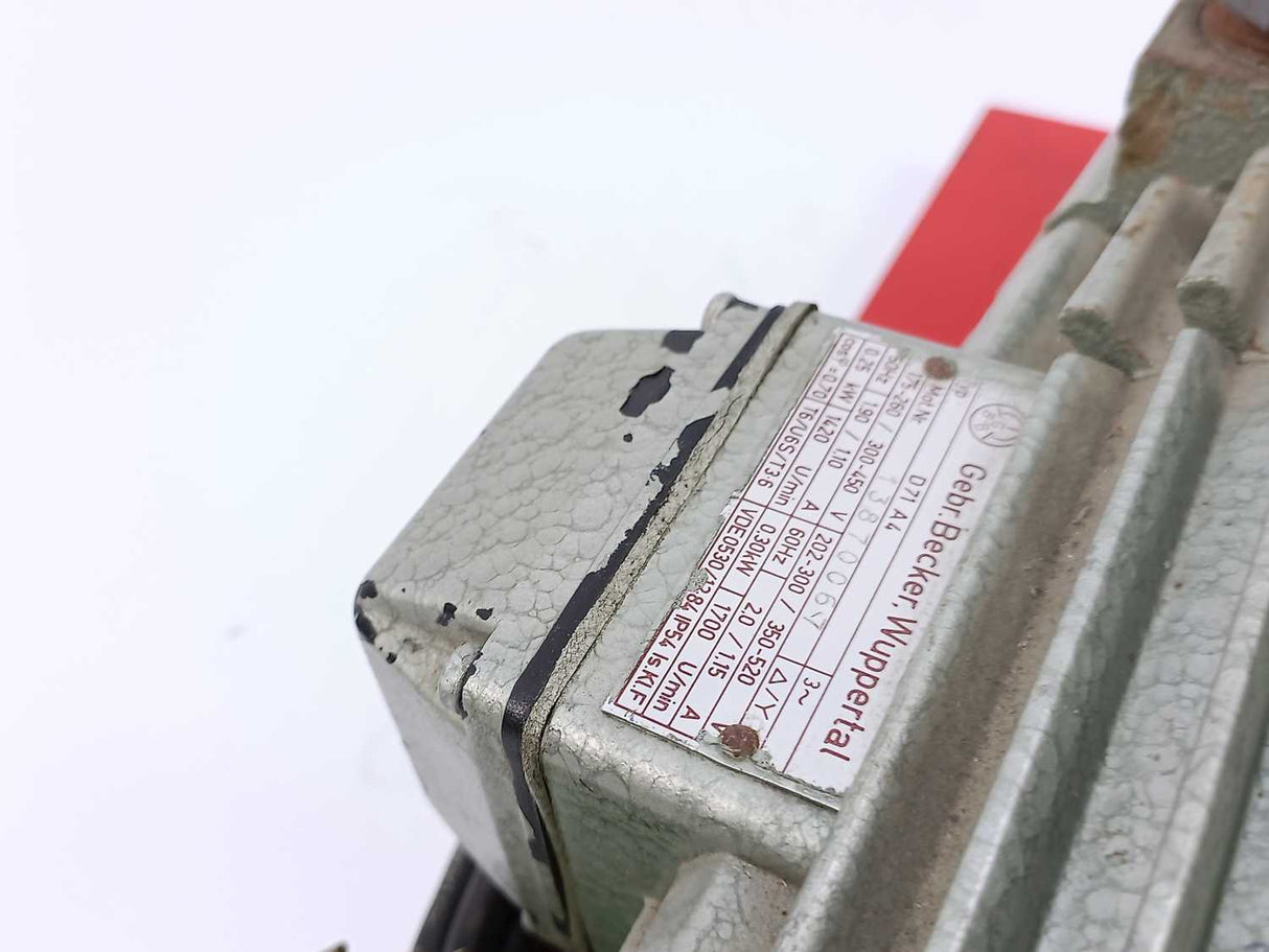 Becker D71A4 Vacuum Pump
