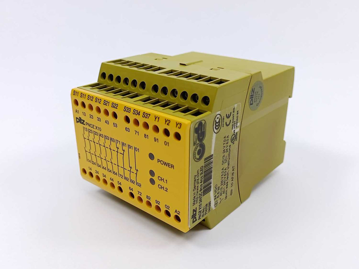 Pilz 774709 PNOZ X10 24VDC 6n/o 4n/c 3LED
