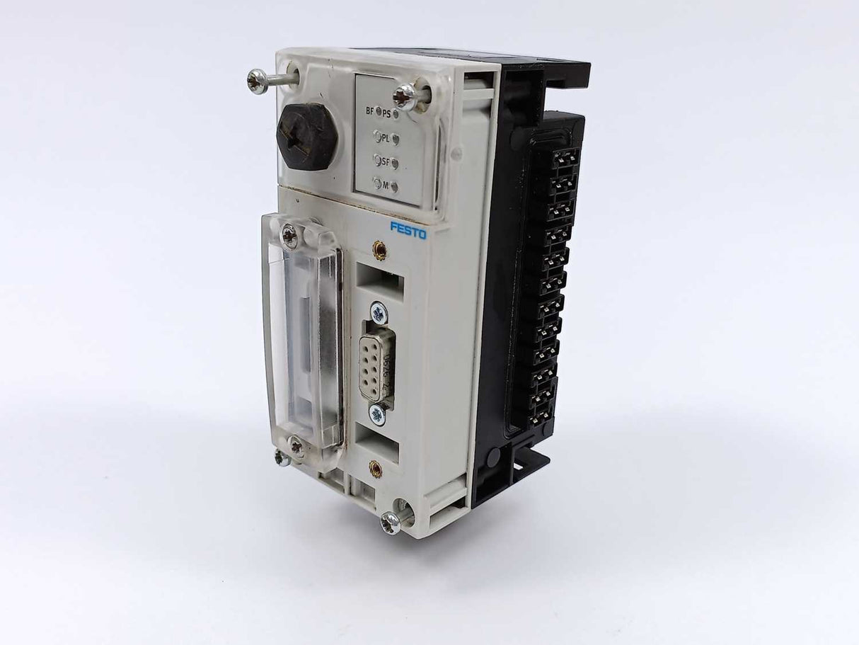 Festo 195740 Bus Node CPX-FB13 with 195746 CPX-GE-EV-S