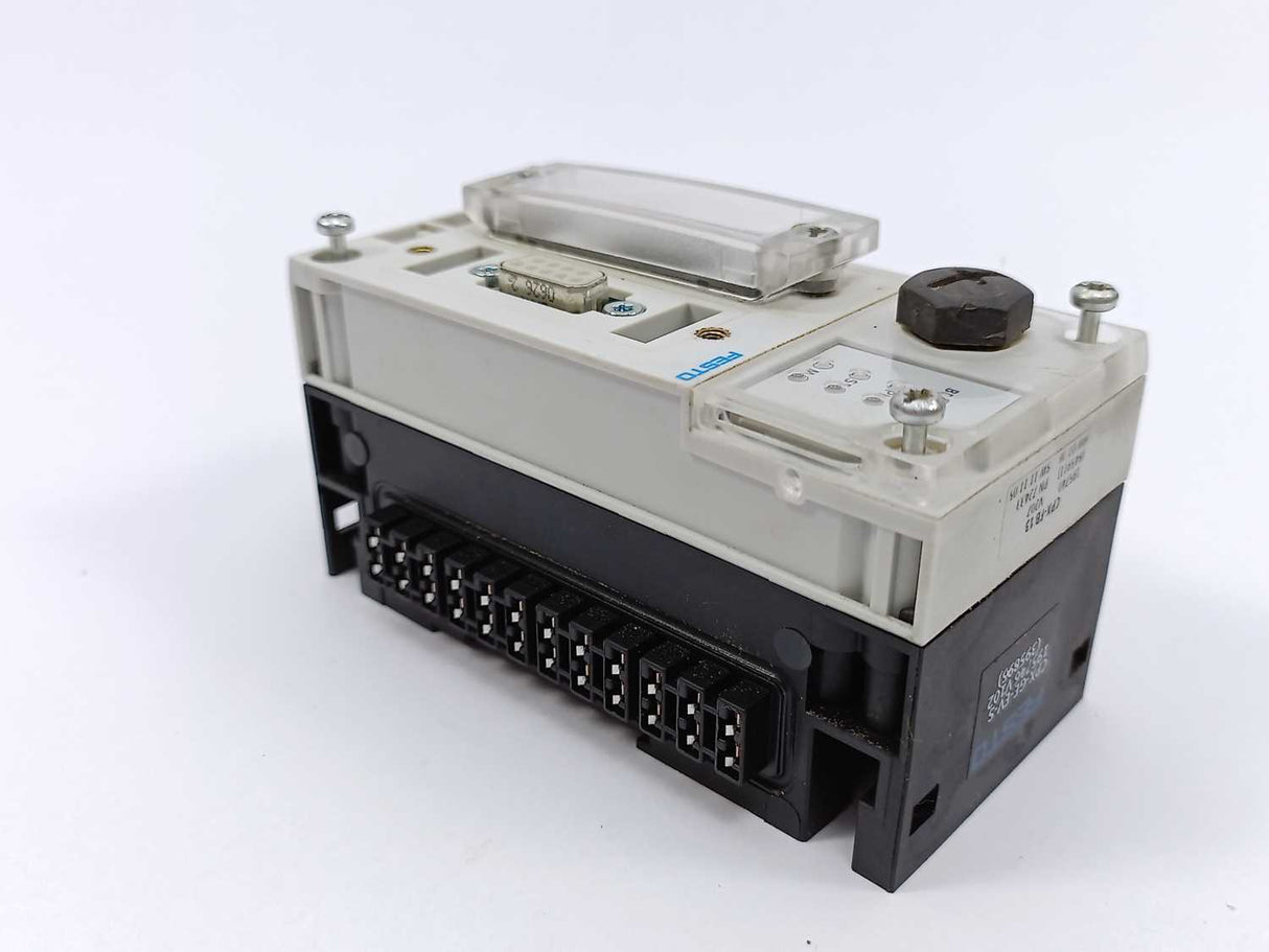 Festo 195740 Bus Node CPX-FB13 with 195746 CPX-GE-EV-S