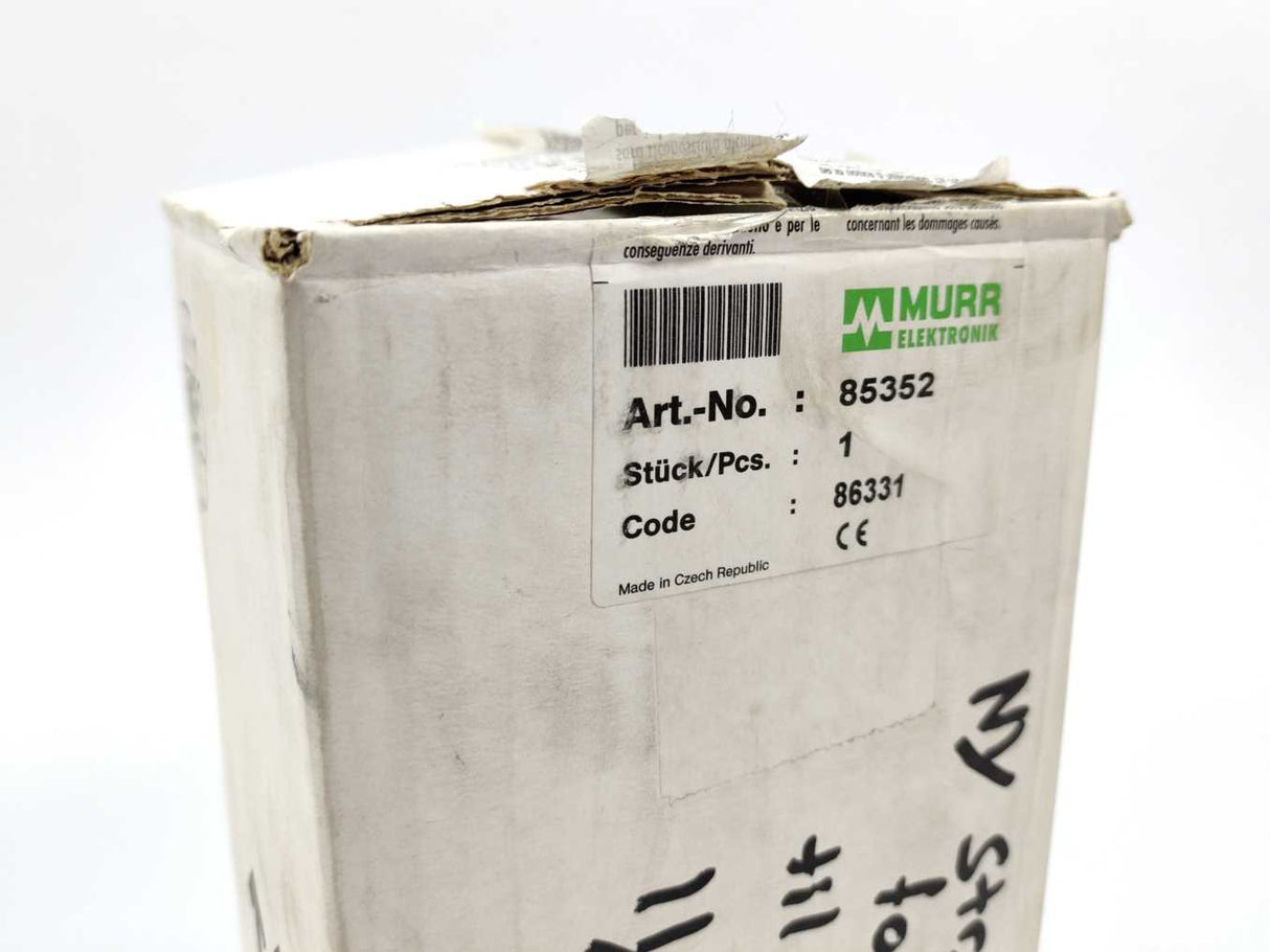 MURR Elektronik 85352 MEN 10 POWER SUPPLY 1/2-PHASE, SMOOTHED