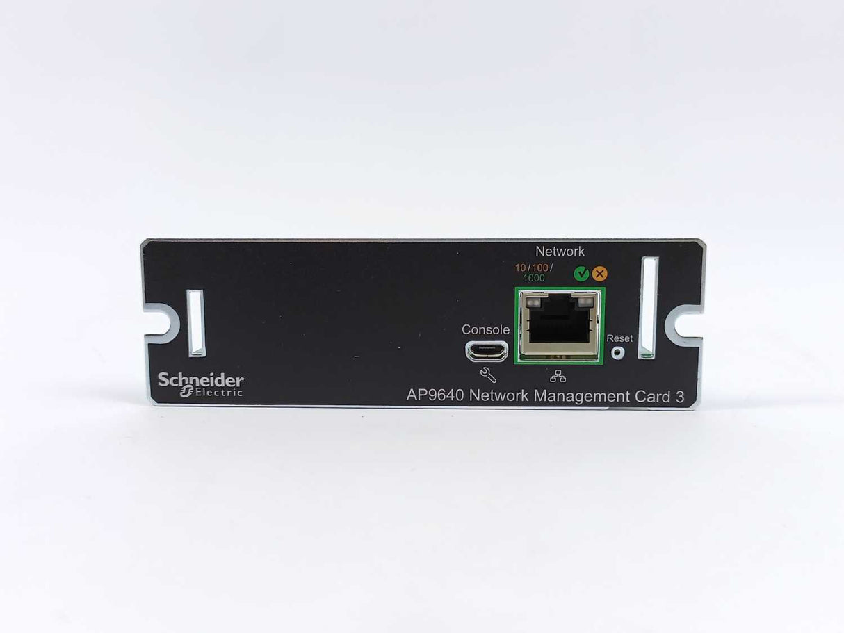 Schneider Electric AP9640 640-7192E-Z Network Management Card 3