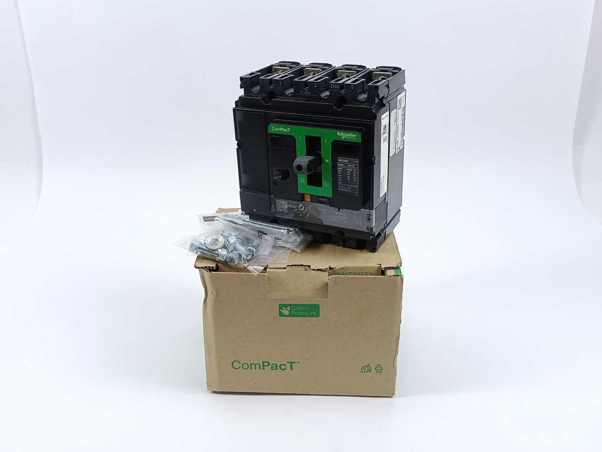 Schneider Electric C25B4TM125 3322738219 NSX250B 25kA/415VAC Circuit Breaker