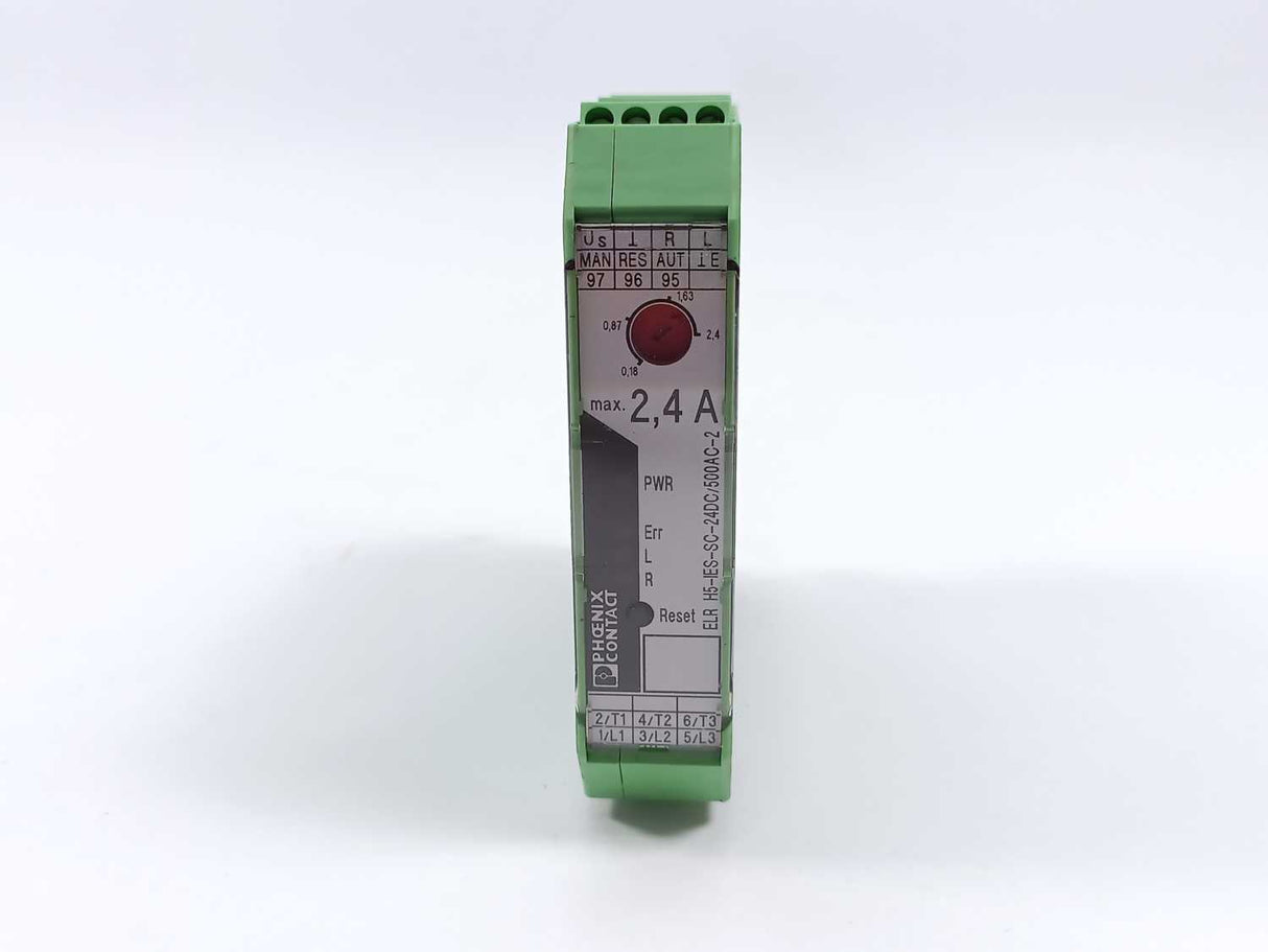 Phoenix Contact 2900414 Hybrid Motor Starter, ELR H5-IES-SC- 24DC/500AC-2