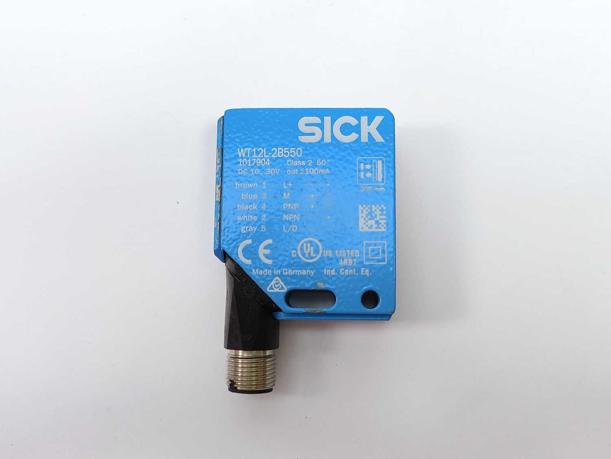 SICK 1017904 Photoelectric Sensor WT12L-2B550