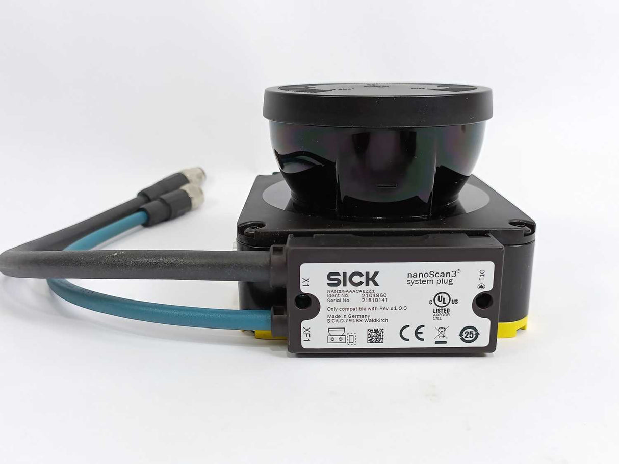 SICK 1100334 NANS3-CAAZ30ZA1 Safety Laser Scanner: NanoScan3 Pro