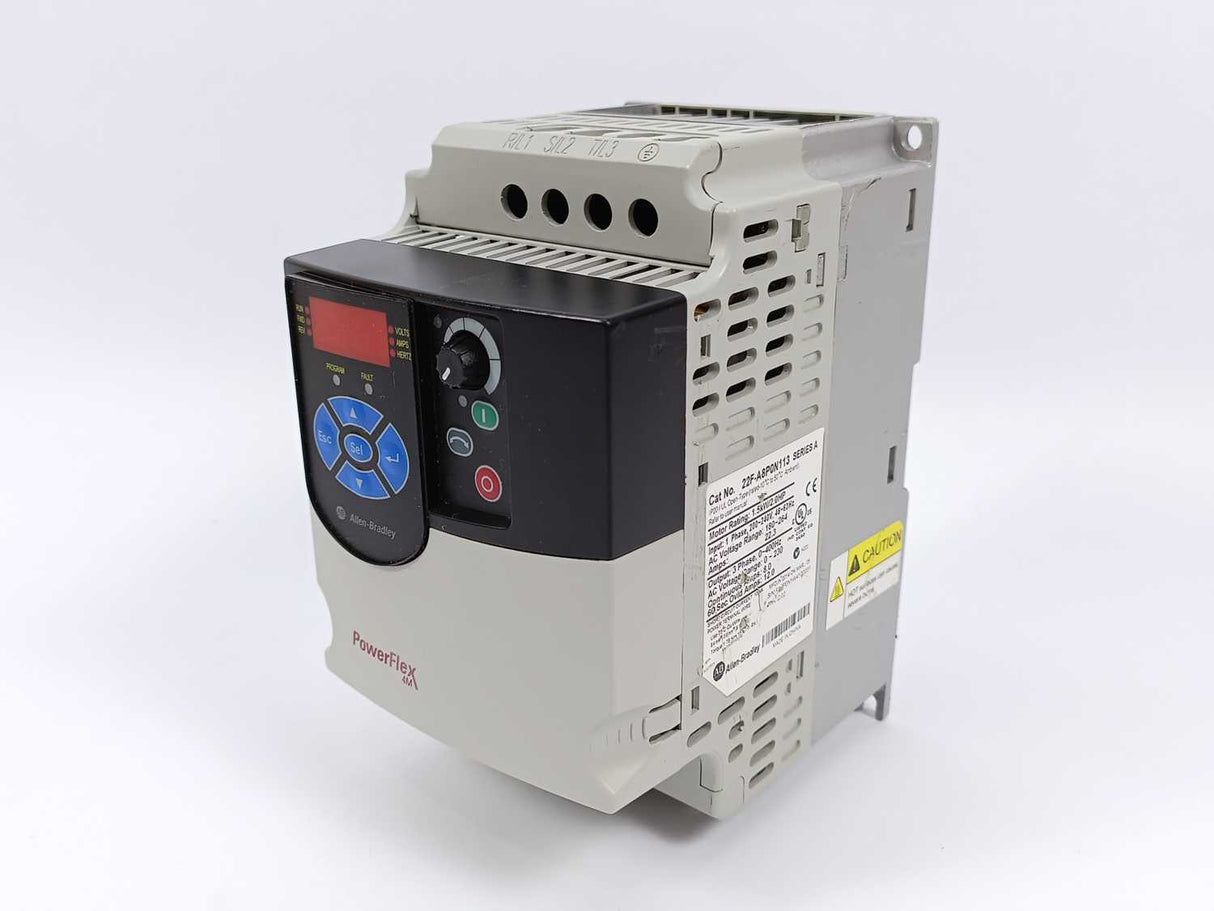 AB 22F-A8P0N113 Series A AC Drive PowerFlex 1.5kW/2.0HP