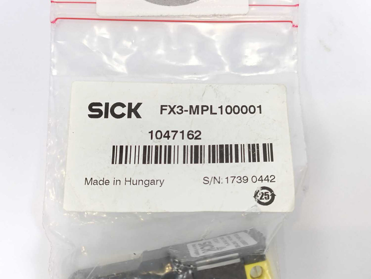 SICK 1047162 FX3-MPL100001 System Plug, Flexi Soft