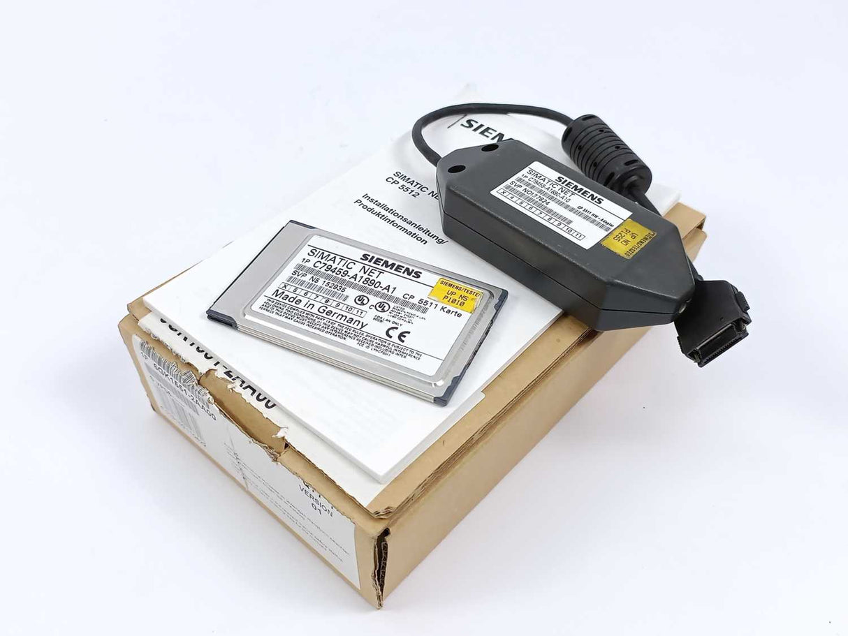 Siemens 6GK1551-2AA00 CP 5512 PCMCIA Card for PROFIBUS
