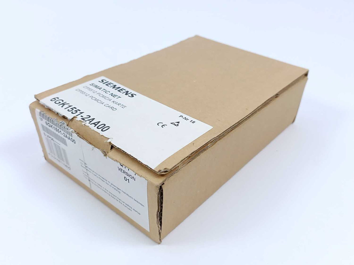 Siemens 6GK1551-2AA00 CP 5512 PCMCIA Card for PROFIBUS