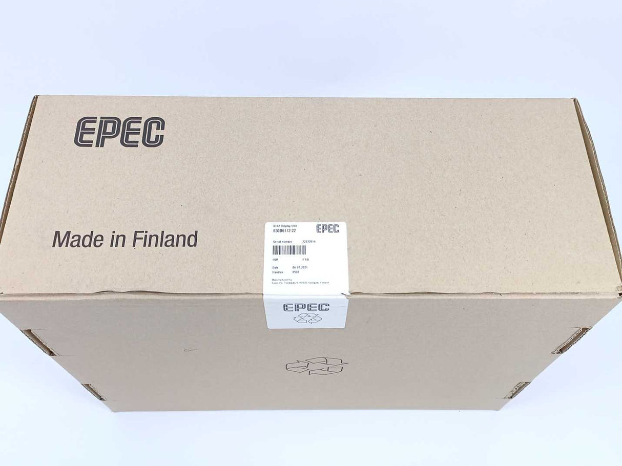 EPEC E30D6112-22 6112 Display Unit, HW: F18