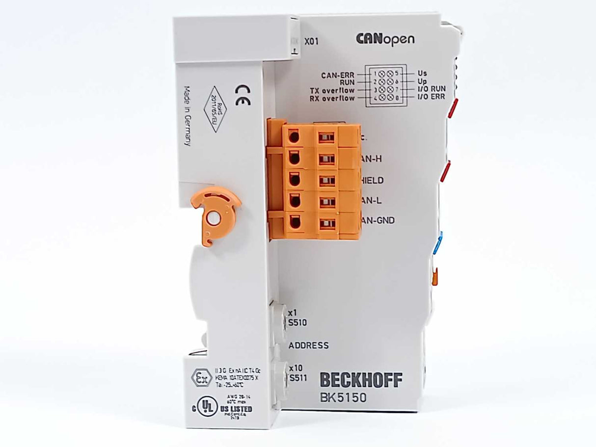 Beckhoff BK5150 CANOpen Bus Coupler, Compact