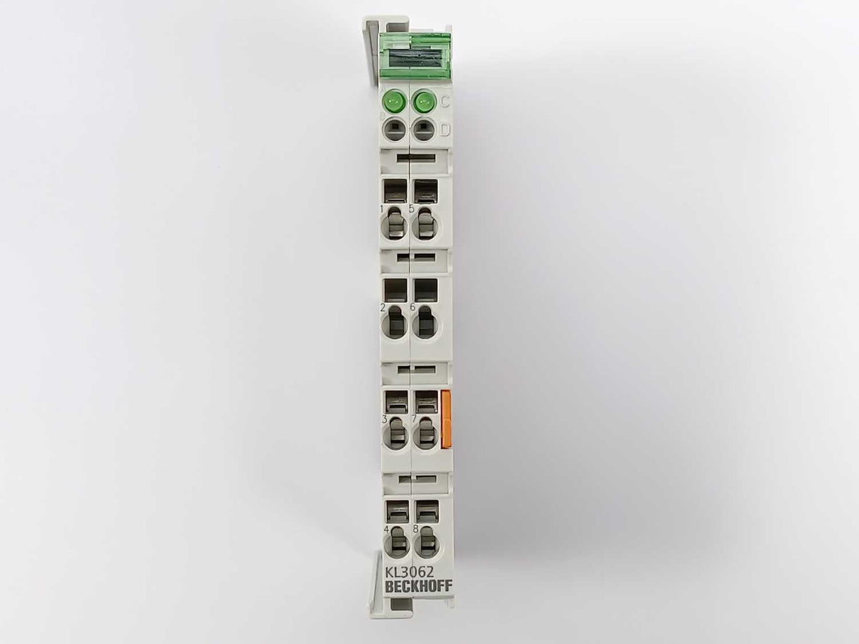 Beckhoff KL3062 2x Analog Input, Single Ended 0...10V / min. 200k0hm