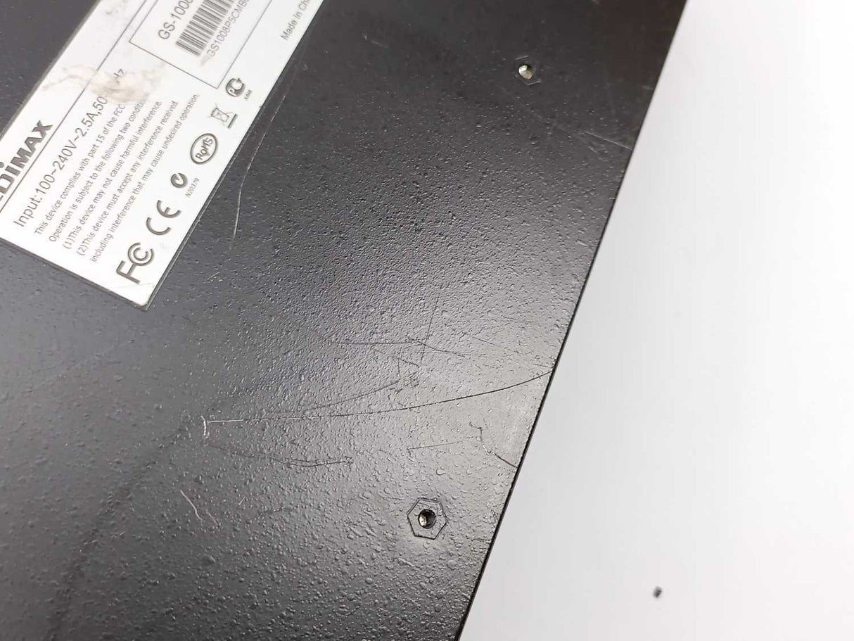 EDIMAX GS-1008P Gigabit Ethernet PoE+ Switch 100~240V w/ Power Cable