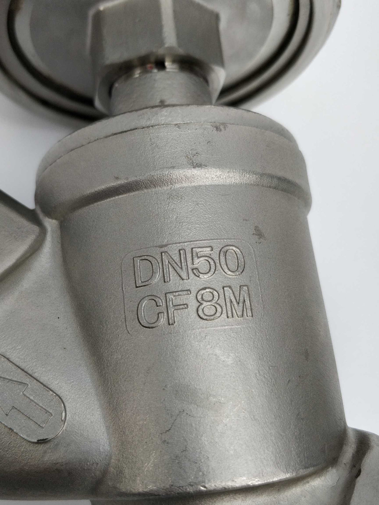 ESG 100 Series DN50 CF8M Angle seat Valve