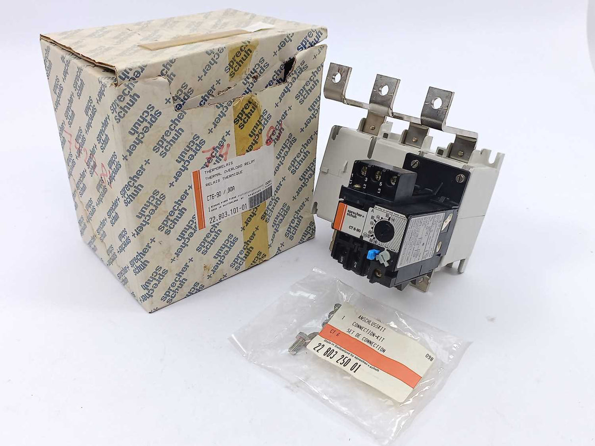 Sprecher+Schuh CT6-90/90A 22.803.101-01 Thermal Overload Relay 68-90A