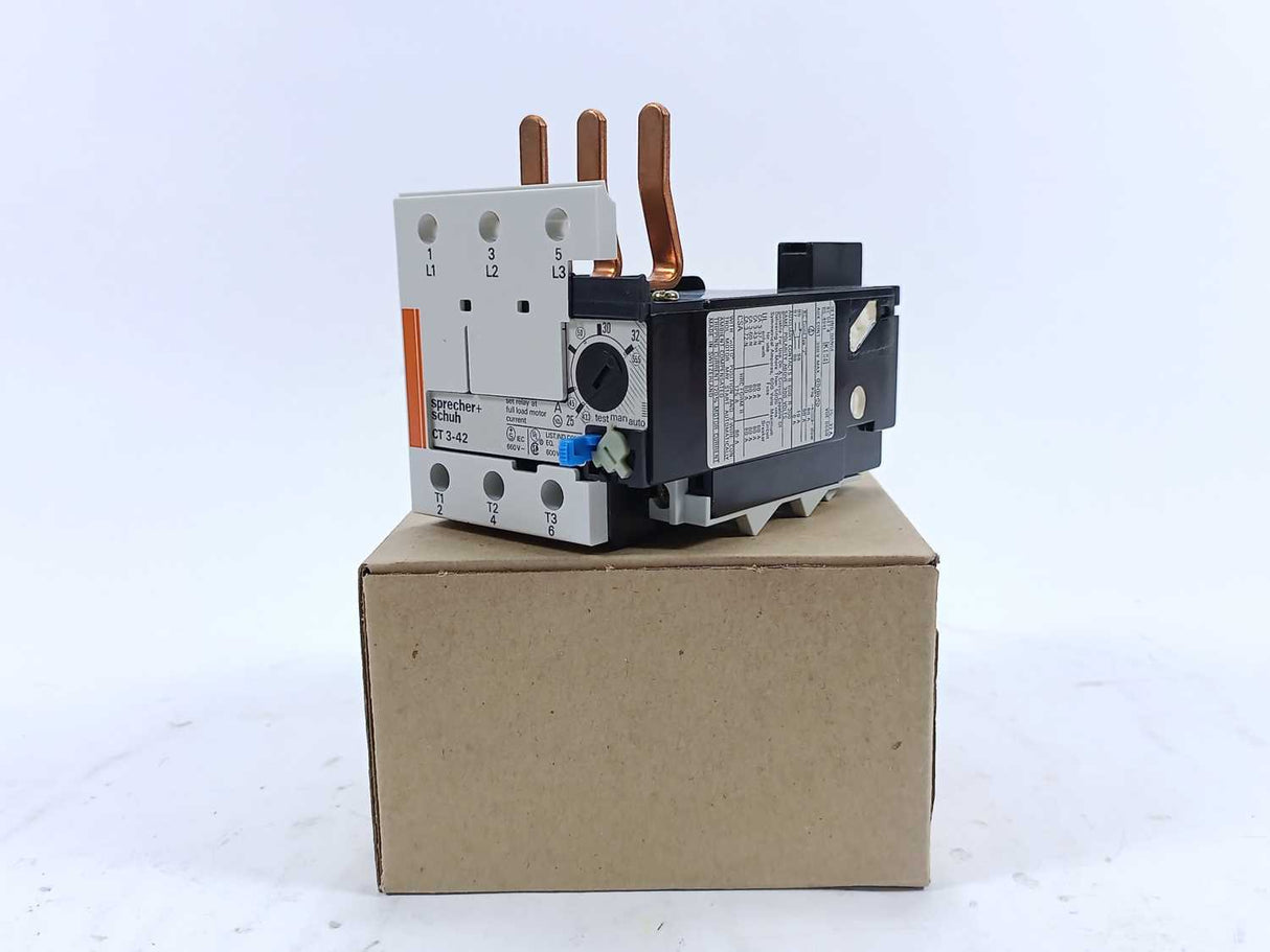 Sprecher+Schuh 22.702.101-31 CT 3-42 Thermal Overload Relay. 25-32A