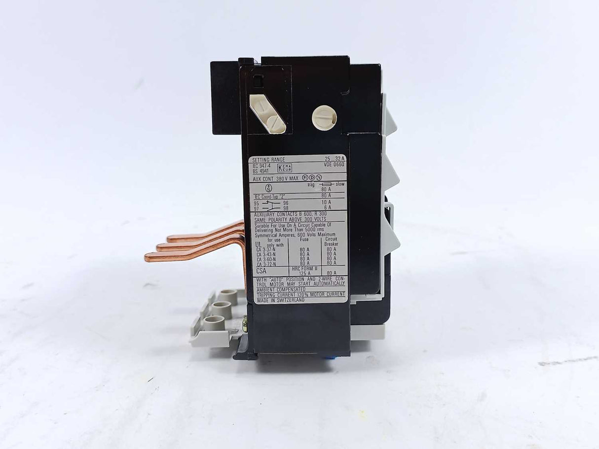 Sprecher+Schuh 22.702.101-31 CT 3-42 Thermal Overload Relay. 25-32A