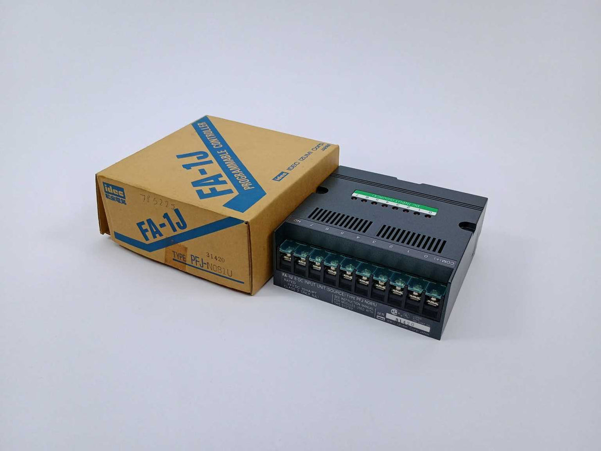Idec PFJ-N081U  8-DC INPUT UNIT CPU Unit