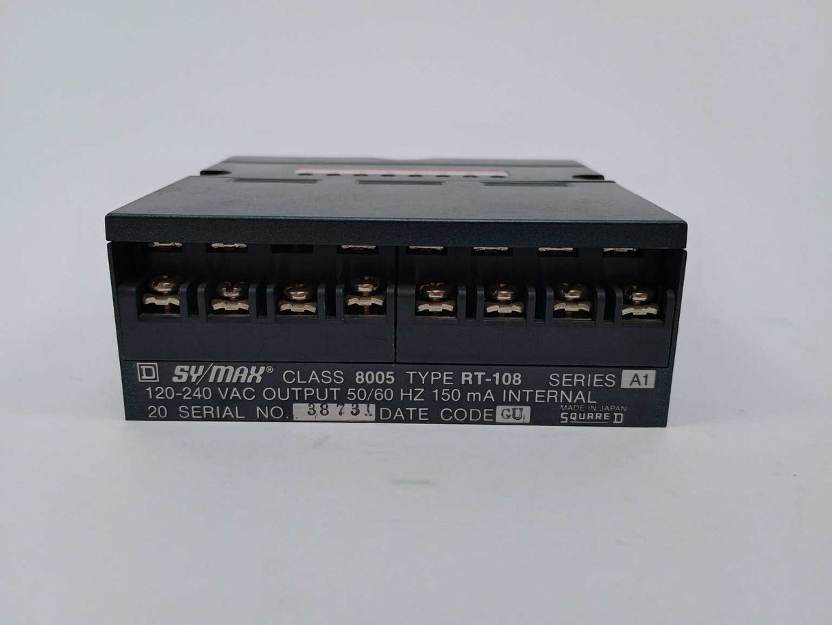 Square D RT-108 SY/MAX Relay output class 8005 ser.A1