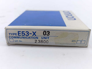 OMRON E53-X03 Communication Unit