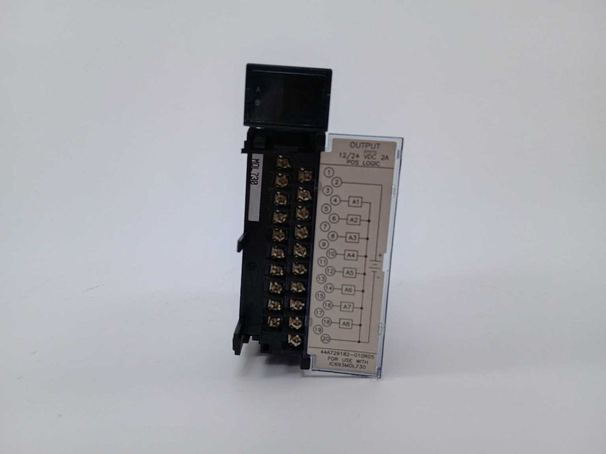 GE Fanuc IC693MDL730E OUTPUT 12/24VDC 2A 8PT POS