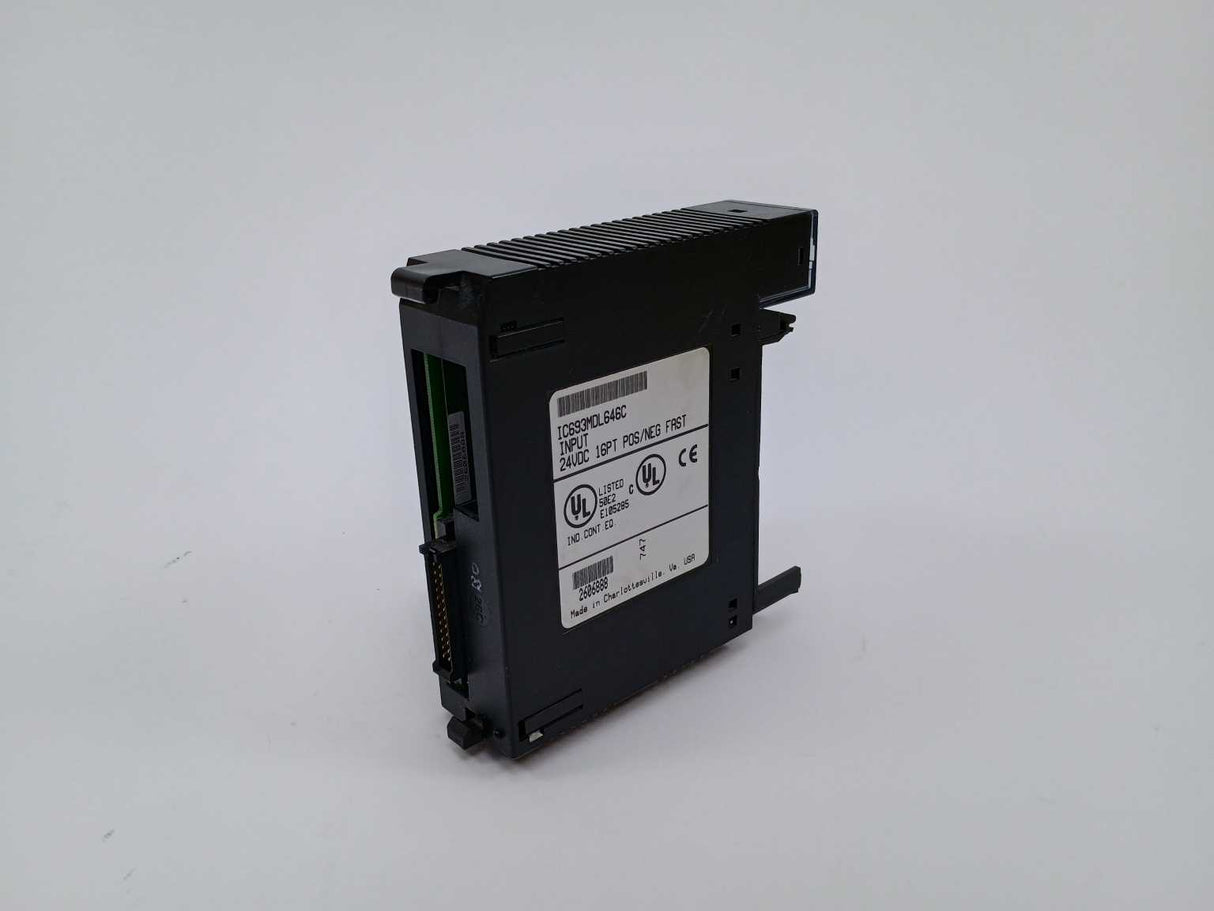 GE Fanuc IC693MDL646C INPUT 24VDC 16PT POS/NEG FAST