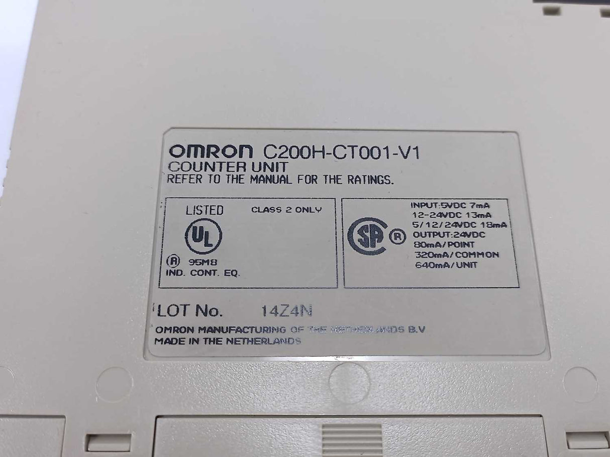 OMRON C200H-CT001-V1 Counter Unit