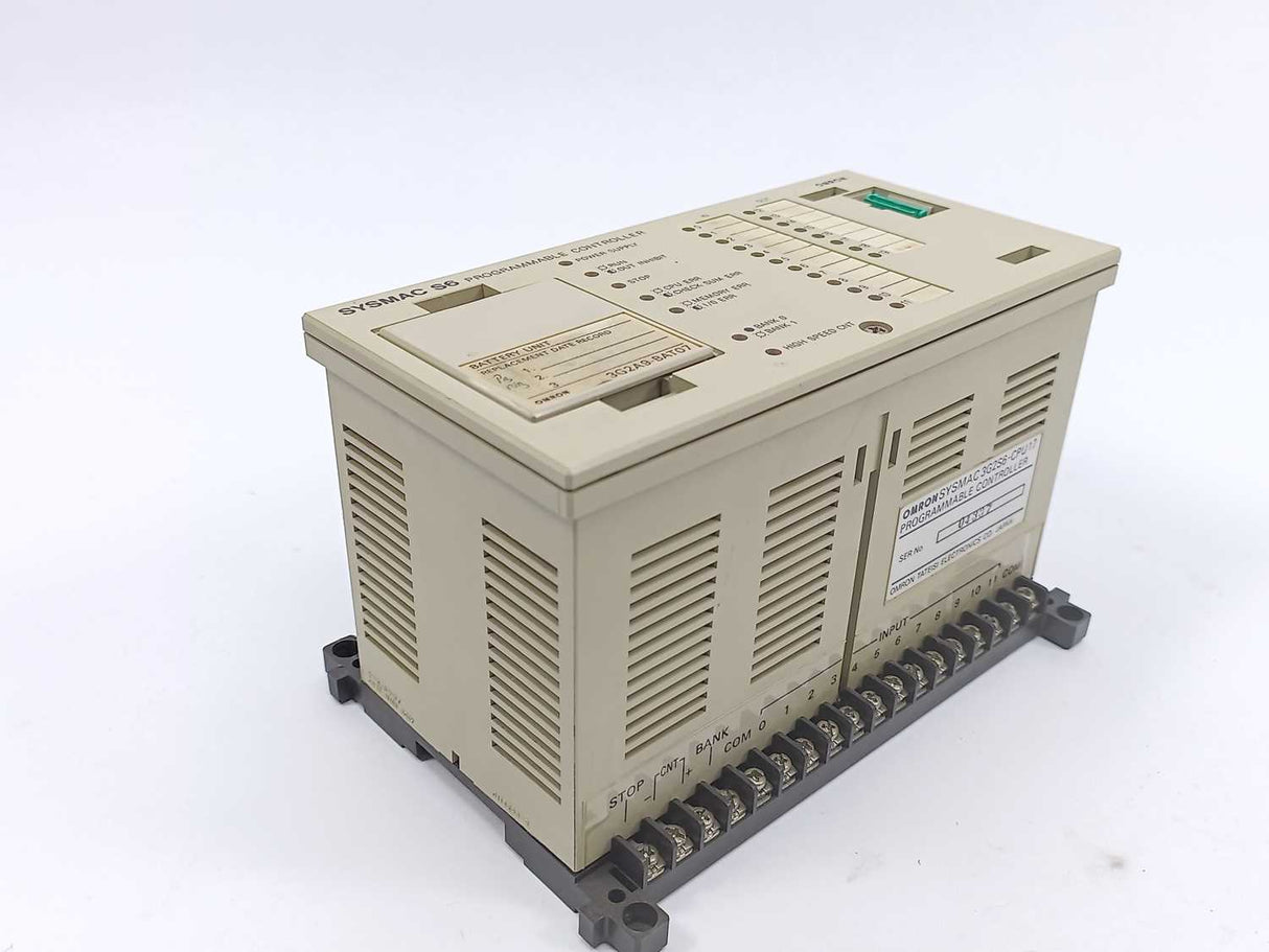 OMRON 3G2S6-CPU17 SYSMAC Programmable Controller