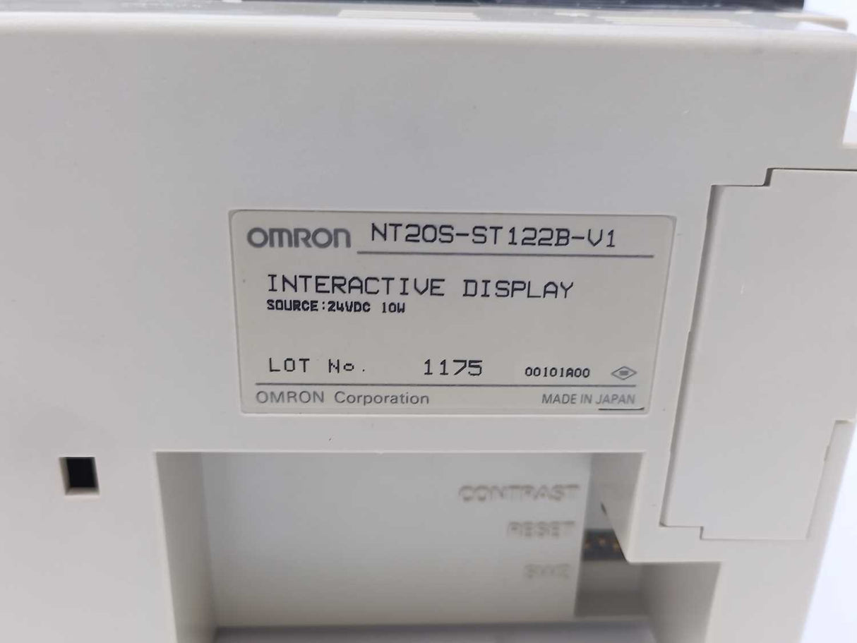 OMRON NT20S-ST122B-V1 Interactive Display