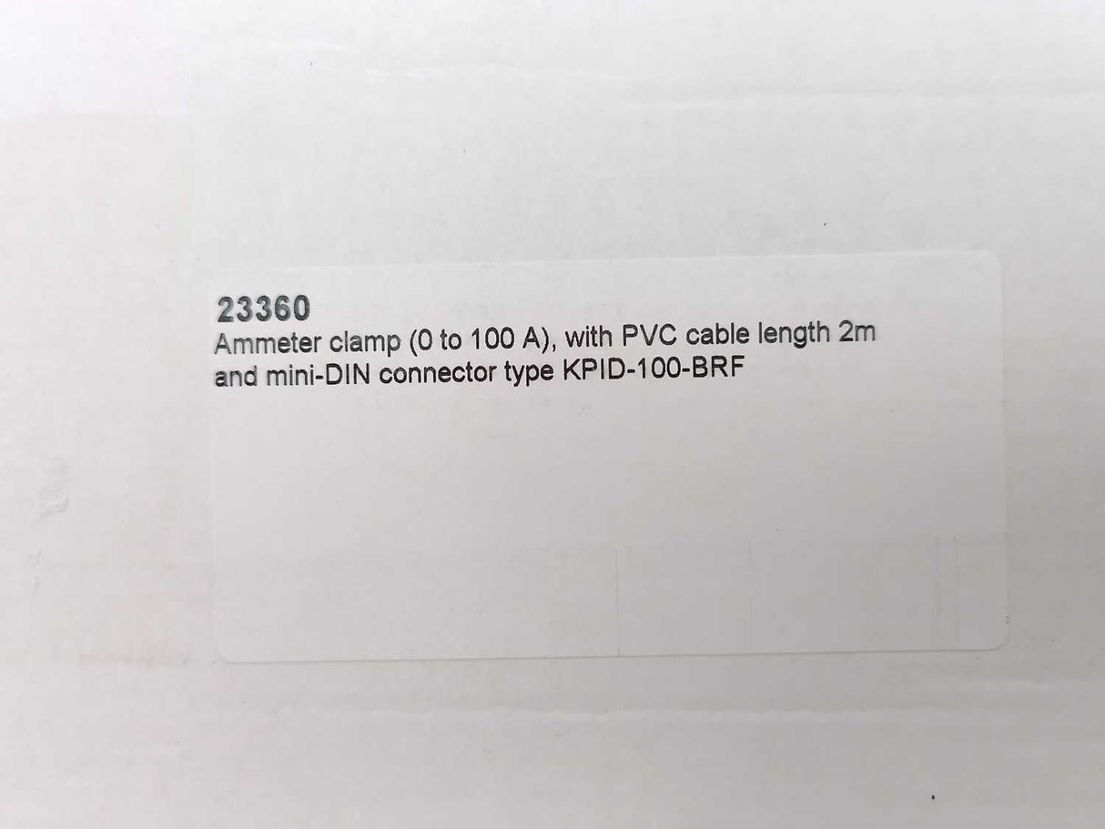 KIMO KPID-100-BRF 23360 Ammeter Clamp