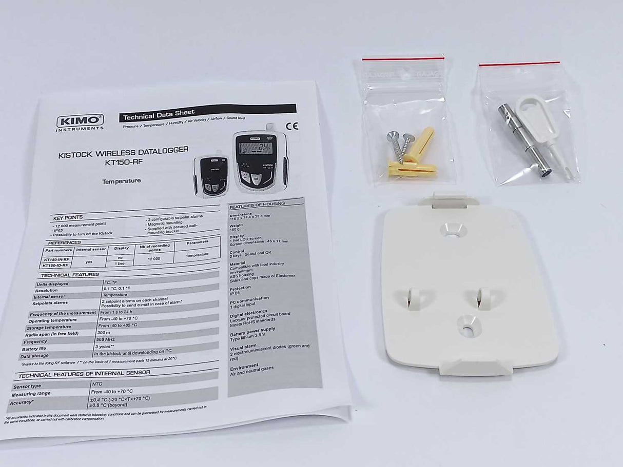KIMO KT-150INRF KISTOCK RF WIRELESS DATALOGGERS