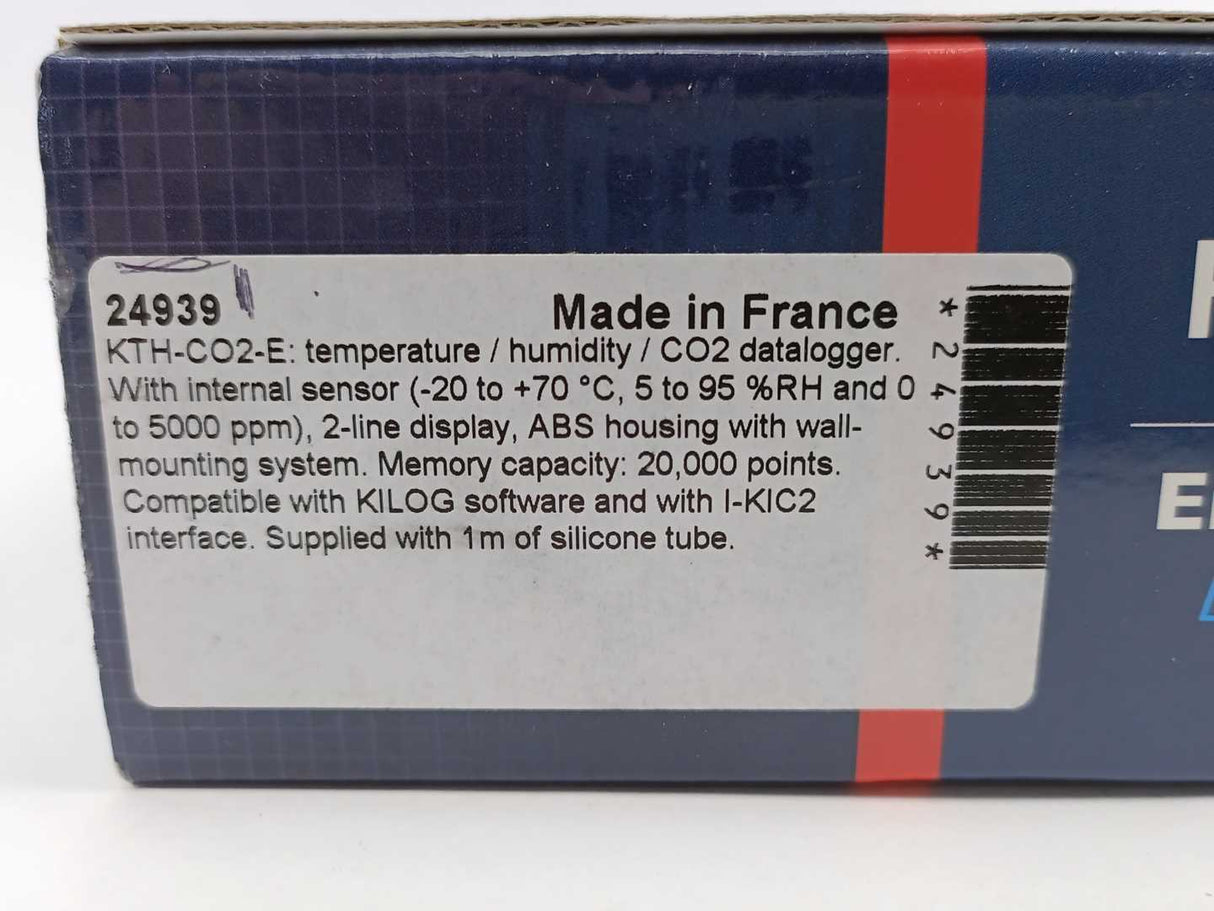 KIMO KTH CO2-E KISTOCK DATALOGGERS