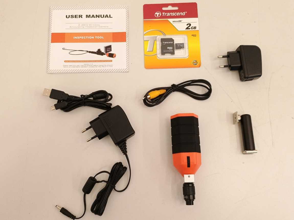 KIMO / SAUERMANN H5805AL 2.4GHz Wireless Articulating Inspection Camera