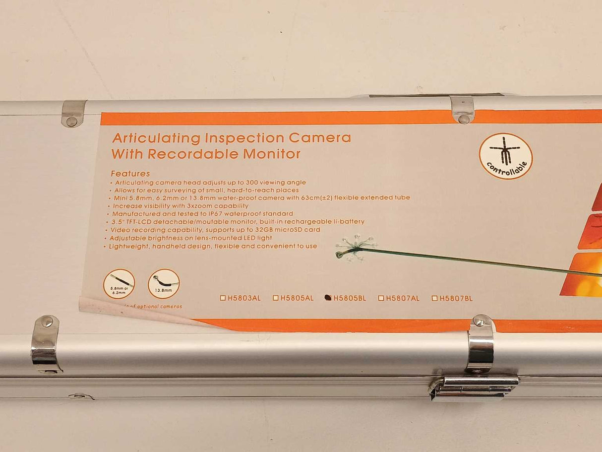 KIMO / SAUERMANN H5805BL 2.4GHz Wireless Articulating Inspection Camera